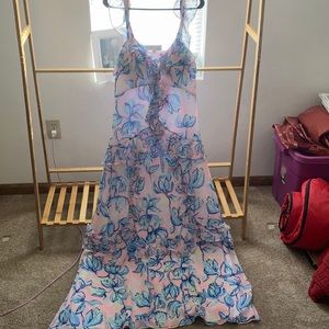 NWT Lilly Pulitzer Riland maxi, Chasing the Sun